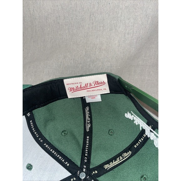 MENS MITCHELL & NESS NBA CONFERENCE PATCH SNAPBACK HWC SUPERSONICS - GREEN - Picture 5 of 10